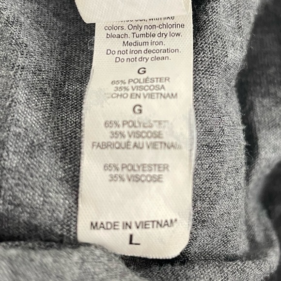 Bella’s Canvas You Only Live Once Razorback Tank Top Gray Size Large - Picture 7 of 8